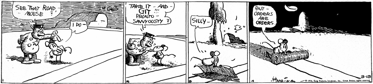 Comic Strips I Like Krazy Kat Another Blog Meanwhile