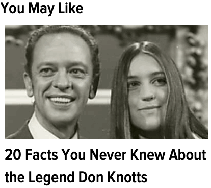 Clickbait ad: You May Like ... 20 Facts You Never Knew About the Legend Don Knotts